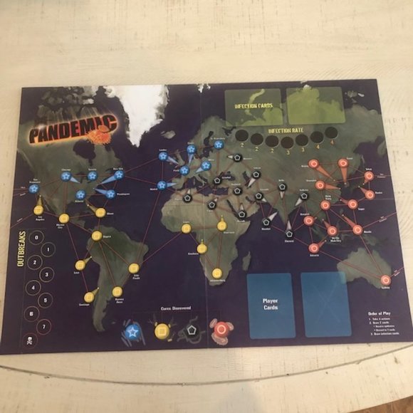 2007 Z-Man Games Pandemic a Game by Matt Leacock - Picture 2 of 6